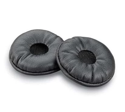 Plantronics/Poly Leatherette Ear Cushions For HW710/720 HW291/301N (Pack 2) 1 Plantronics/Poly Leatherette Ear Cushions For HW710/720 HW291/301N (Pack 2)