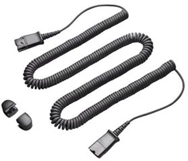 Plantronics/Poly 10' Extension Cable, QD To QD, Light Weight 2 Plantronics/Poly 10' Extension Cable, QD To QD, Light Weight - Image 2