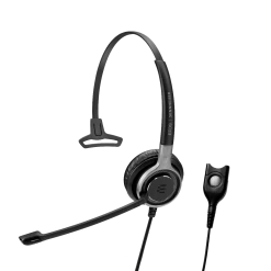 EPOS|Sennheiser IMPACT SC 630 Corded Headset -JABRA Store epos sennheiser impact sc 630 corded headset side view