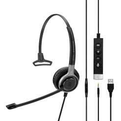 EPOS|Sennheiser IMPACT SC 635 Mono USB And 3.5mm Corded Headset
