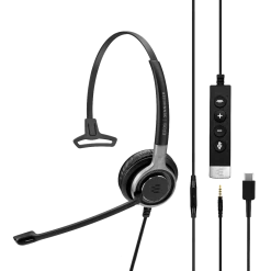 EPOS|Sennheiser IMPACT SC 635 Mono USB-C And 3.5mm Corded Headset