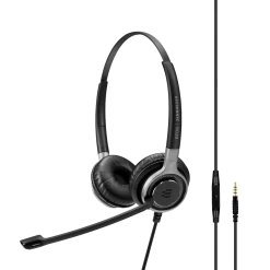 EPOS|Sennheiser IMPACT SC 665 Duo Headset 3.5mm Jack WITHOUT Controller