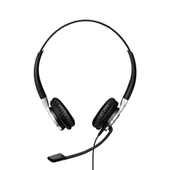 EPOS|Sennheiser IMPACT SC 665 Duo USB-C And 3.5mm Corded Headset -JABRA Store epos sennheiser impact sc 665 duo usb c and 3.5mm corded headset front view