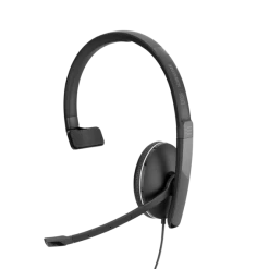 JABRA Store -JABRA Store epos sennheiser sc 135 mono usb c and 3.5mm corded headset 3d side view