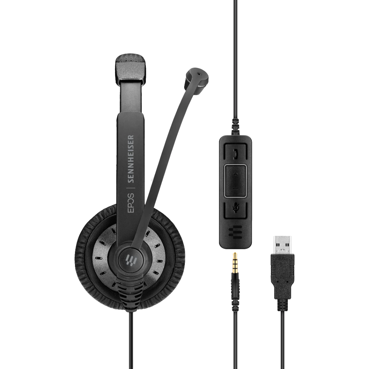 EPOS | Sennheiser SC 45 USB MS Corded Headset 8 EPOS | Sennheiser SC 45 USB MS Corded Headset - Image 8