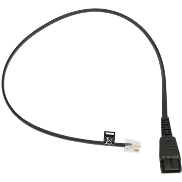 Jabra Cord QD To RJ9 - 0.5m Straight