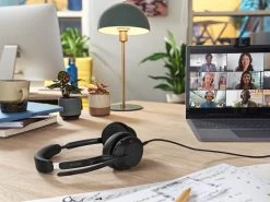 Jabra Evolve2 50 Corded USB Headset -JABRA Store jabra evolve2 50 contextual office desk medium 2