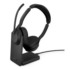 Jabra Evolve2 55 Bluetooth Headset -JABRA Store jabra evolve2 55 stereo headset with charging stand 4