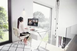 Jabra Evolve2 75 ANC Bluetooth Headset -JABRA Store jabra evolve2 75 lifestyle female home office zoom medium 6