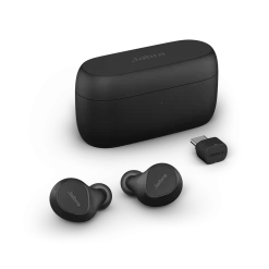 Jabra Evolve2 Buds Wireless Earbuds -JABRA Store jabra evolve2 buds angle 11 uc usbc lb