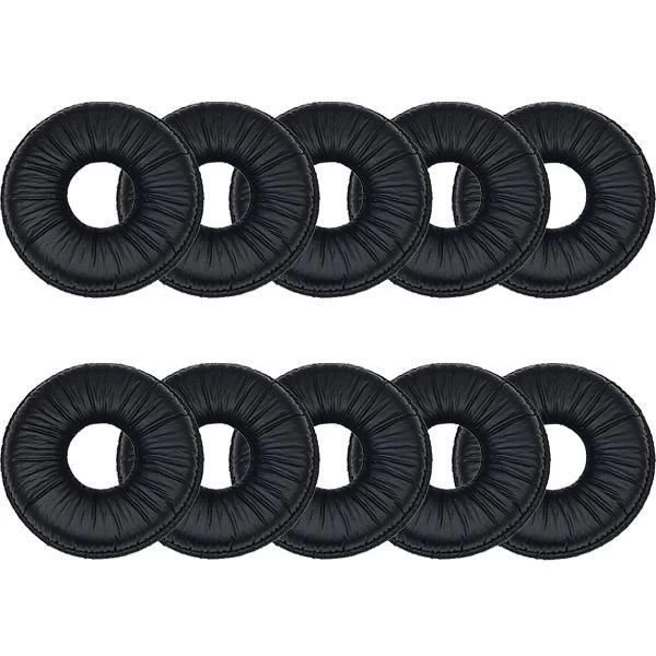 Jabra King Size Leatherette Ear Cushions For Biz1500, Pack10