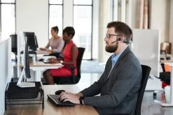 Shokz OpenComm 2 Wireless Bluetooth Bone Conduction Headset - Black -JABRA Store opencomm office 12 1