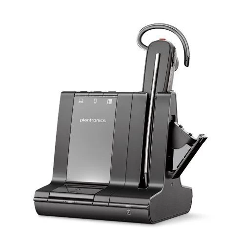 Plantronics/Poly Savi 8245 Office Convertible Wireless Headset 1 Plantronics/Poly Savi 8245 Office Convertible Wireless Headset