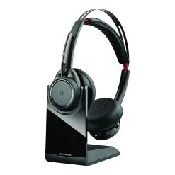 Plantronics/Poly B825 Voyager Focus ANC Bluetooth Headset -JABRA Store poly b825 voyager focus stereo headset with stand