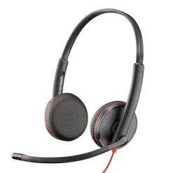 Plantronics/Poly Blackwire 3205 Series Corded USB Headset -JABRA Store poly blackwire 3225 stereo