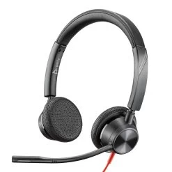 Plantronics/Poly Blackwire 3305 Series Corded USB Headset -JABRA Store poly blackwire 3325 stereo