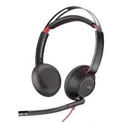 Plantronics/Poly Blackwire 5200 Series Corded USB Headset -JABRA Store poly plantronics blackwire 5220 stereo headset