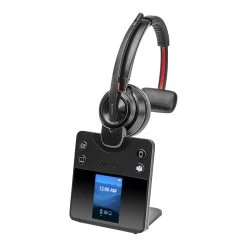 Poly Savi 8400 Series Office Wireless Headset -JABRA Store poly savi 8410 ms with stand
