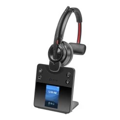 Poly Savi 8400 Series Office Wireless Headset -JABRA Store poly savi 8410 uc with stand
