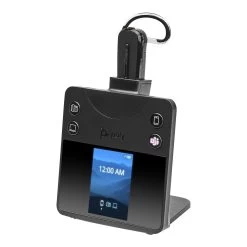 Poly Savi 8445 Office Wireless Convertible Headset -JABRA Store poly savi 8445 ms with stand