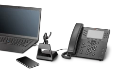 Plantronics/Poly Voyager 5200 Office Wireless Headset (CD) USB-C -JABRA Store voyager 5200 office two way laptop iphone vvx450 situation 2 1