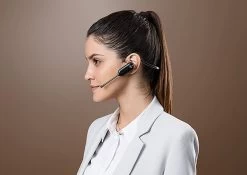 Yealink WH63 Convertible Wireless Headset -JABRA Store wearing style 2